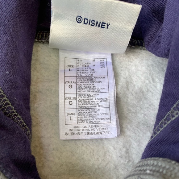 Vintage Disney Cruise Line embroidered crop hoodie size Large. - Picture 5 of 8